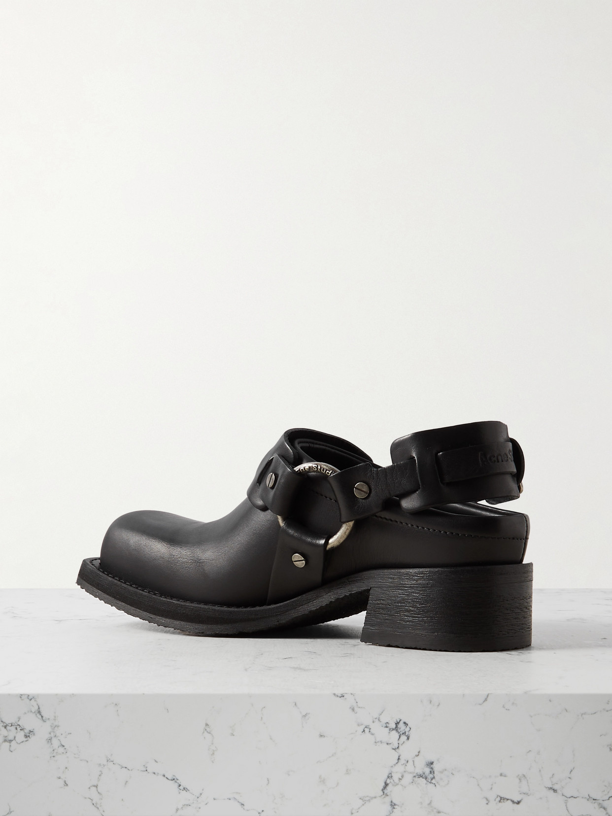 ACNE STUDIOS LEATHER MULES