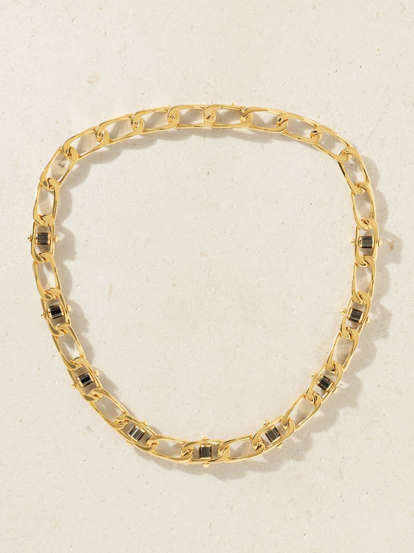 Foundrae 18-karat Gold Diamond Necklace