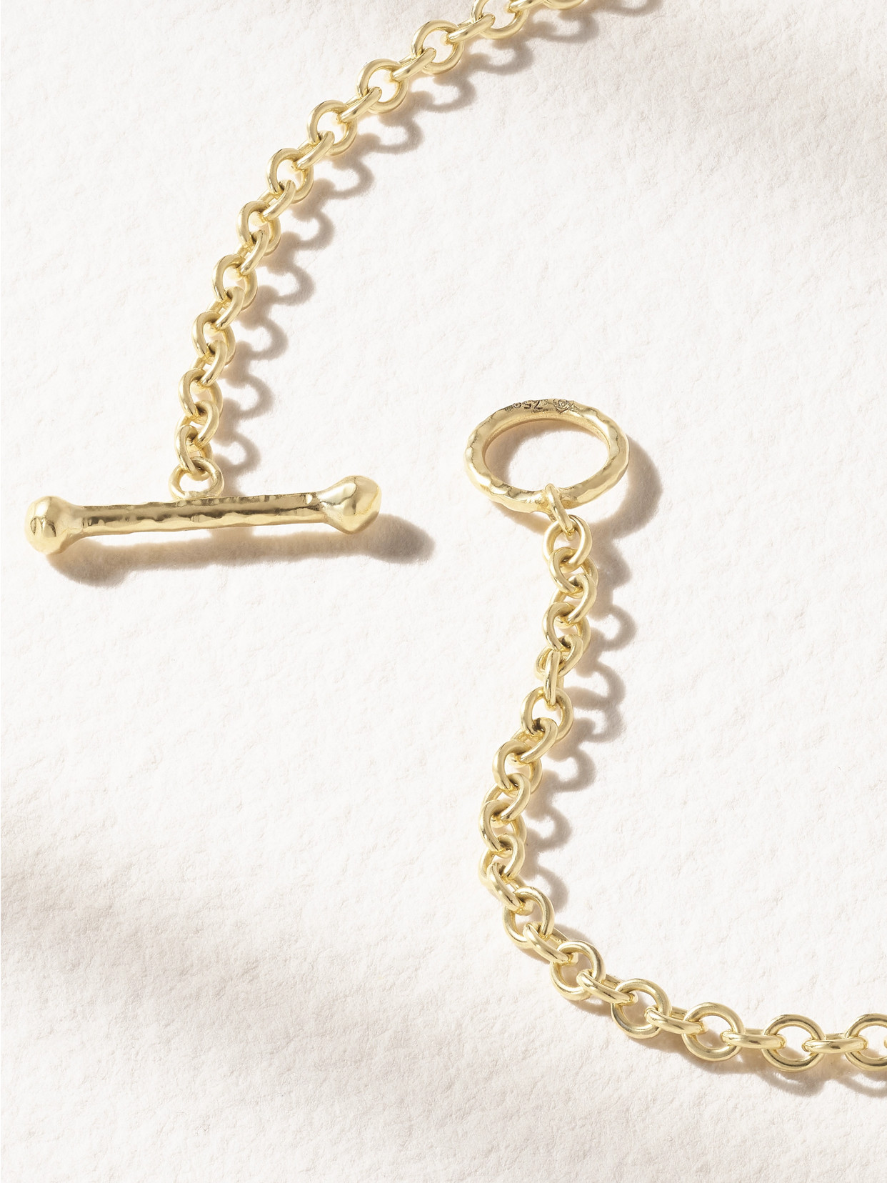 Octavia Elizabeth Elbow Beach 18-karat Recycled Gold Tourmaline Necklace In Pink