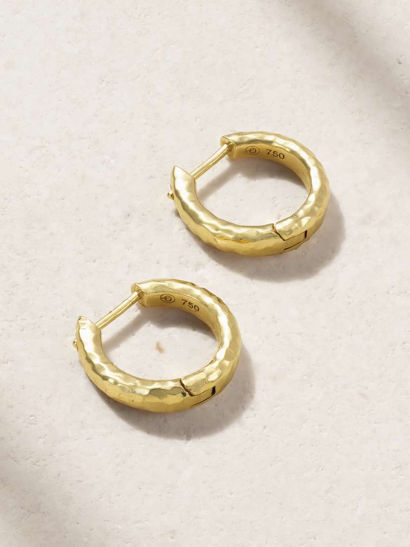 Octavia Elizabeth Yana Petite 18-karat Recycled Gold Hoop Earrings