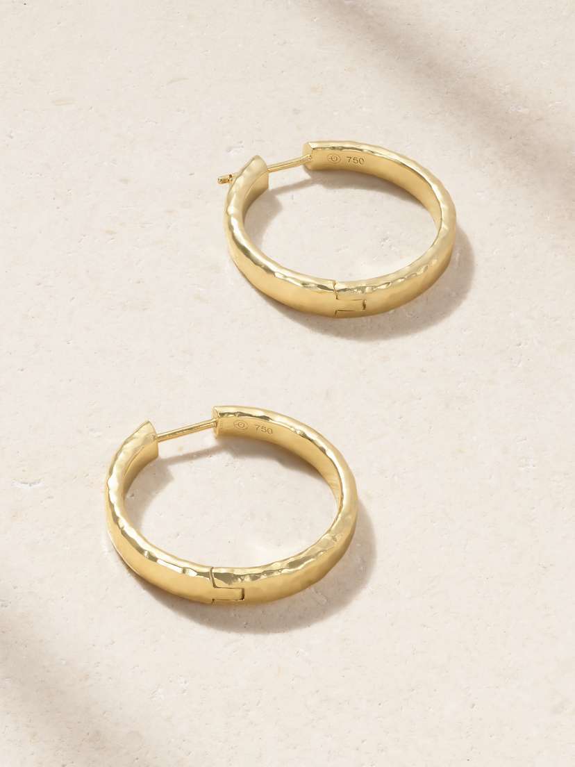 Octavia Elizabeth Yana Jumbo 18-karat Recycled Gold Hoop Earrings