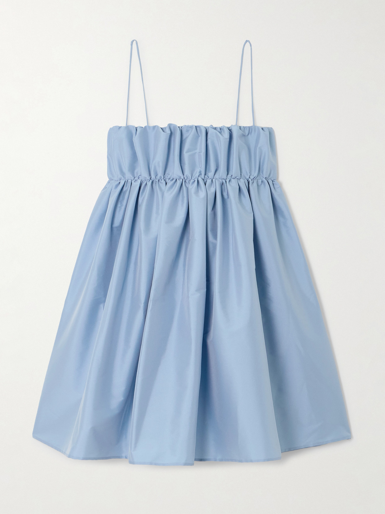 Bernadette Birgit Taffeta Mini Dress In Blue