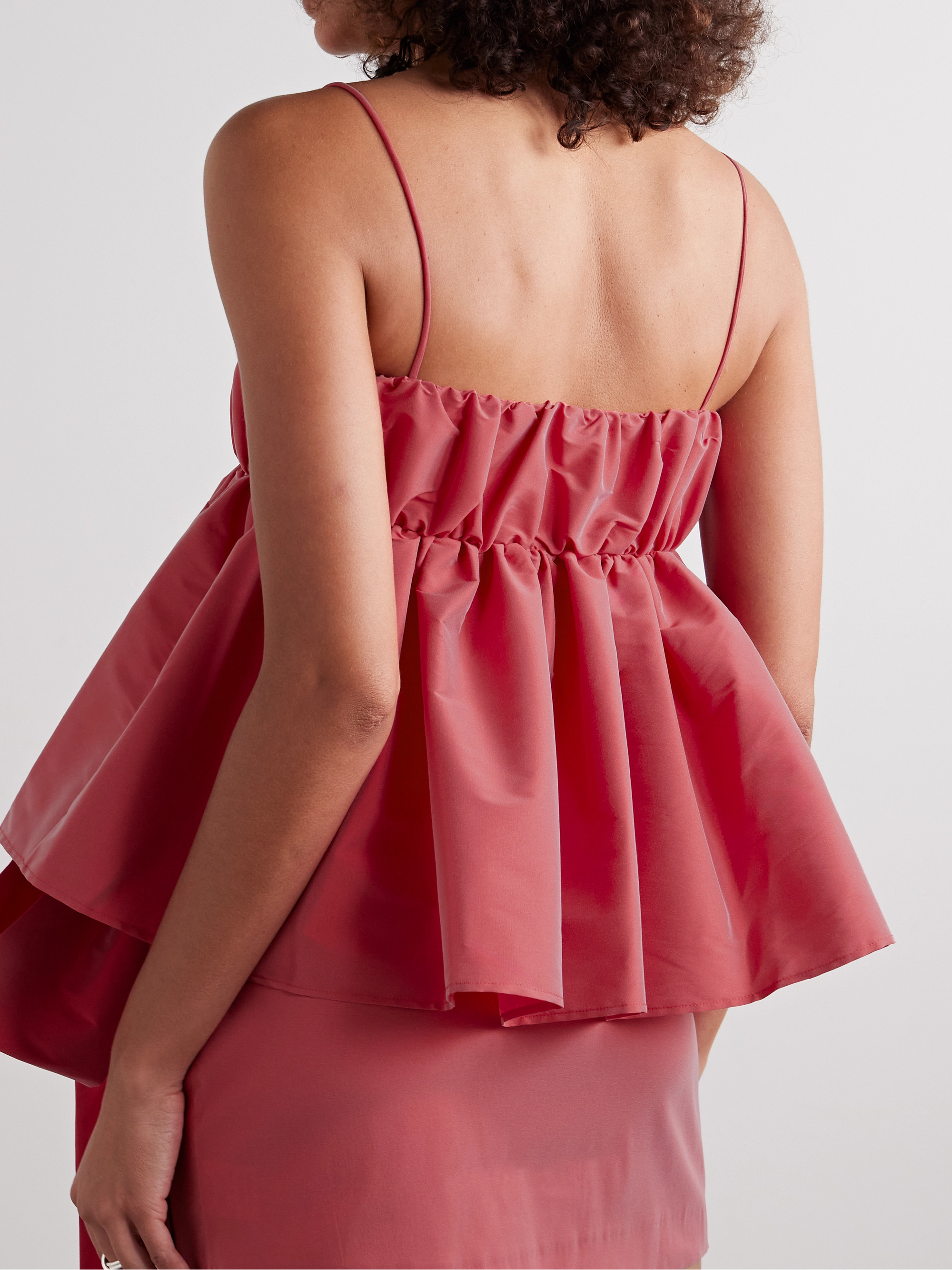 Bernadette Birgit taffeta top