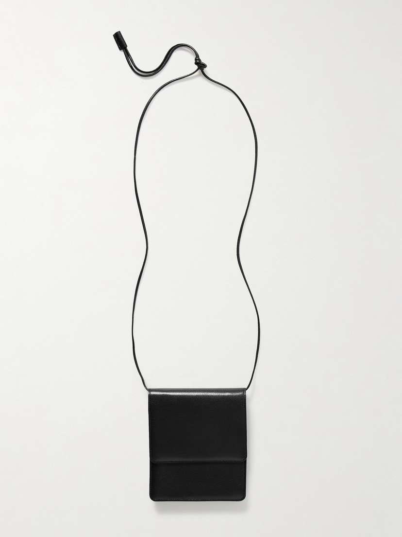 The Row Leather Shoulder Bag