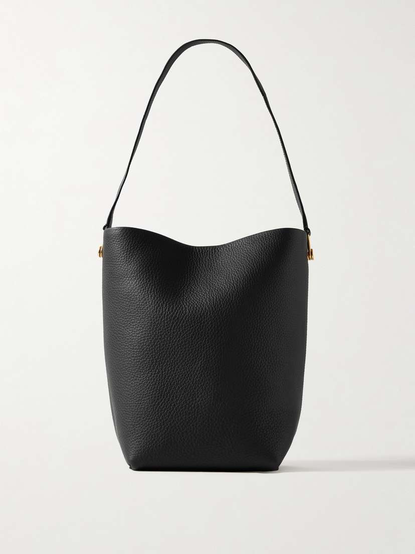 The Row Hook Medium Textured-leather Tote