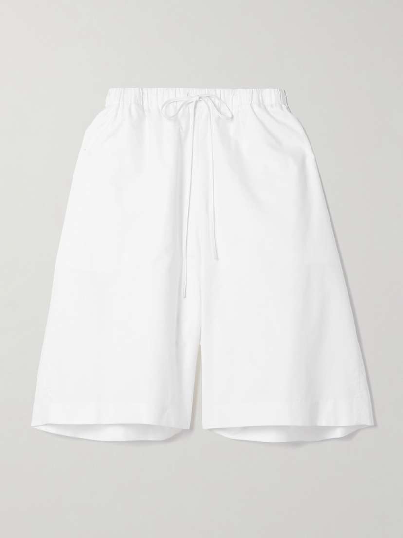The Row Stanton Cotton-poplin Shorts