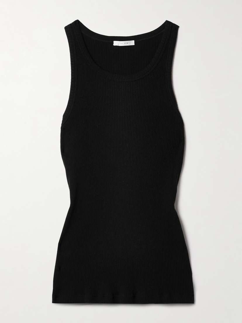 The Row Misty Ribbed Cotton-jersey Tank
