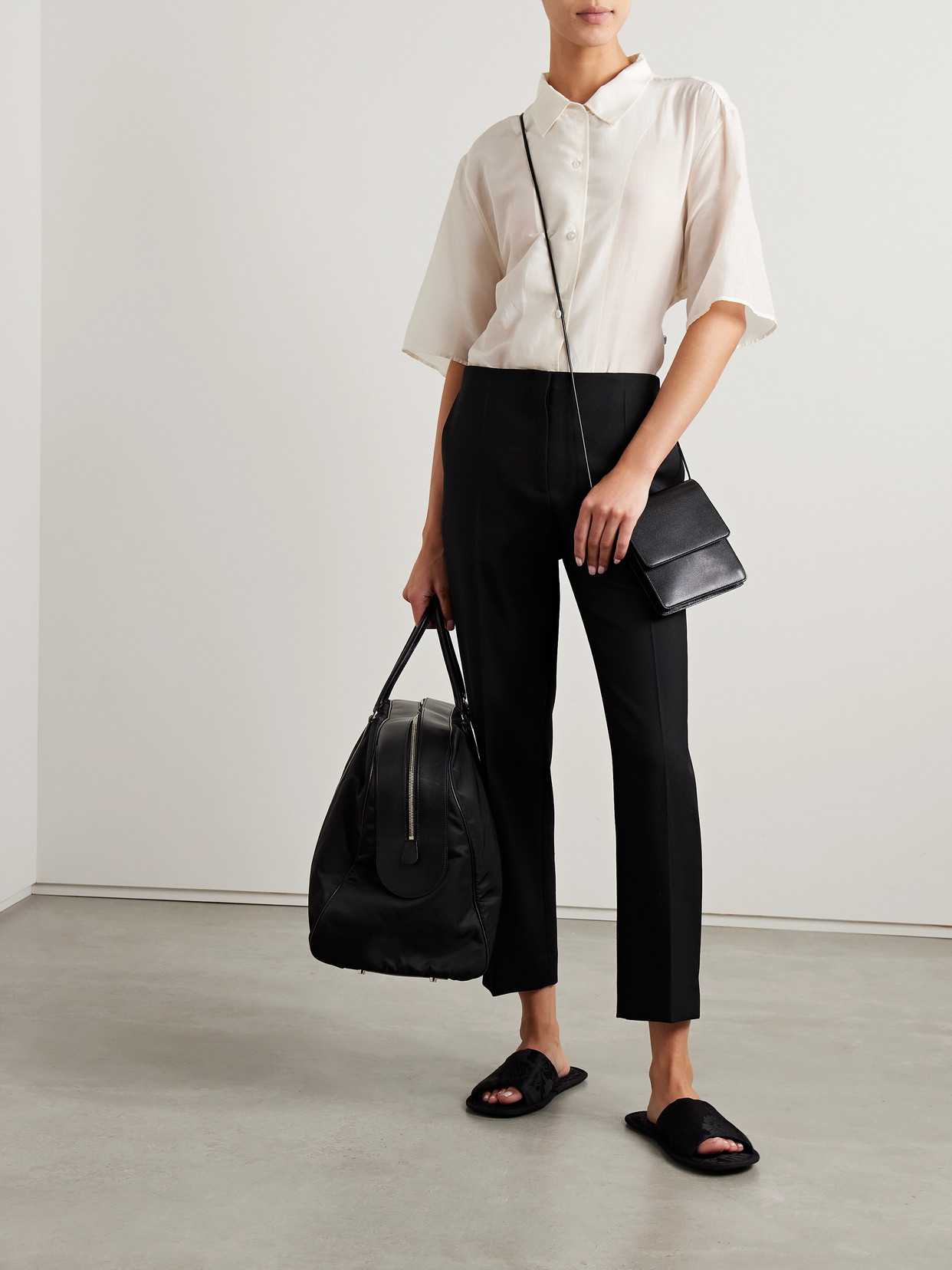 Vale Oversized Cotton-Voile Shirt