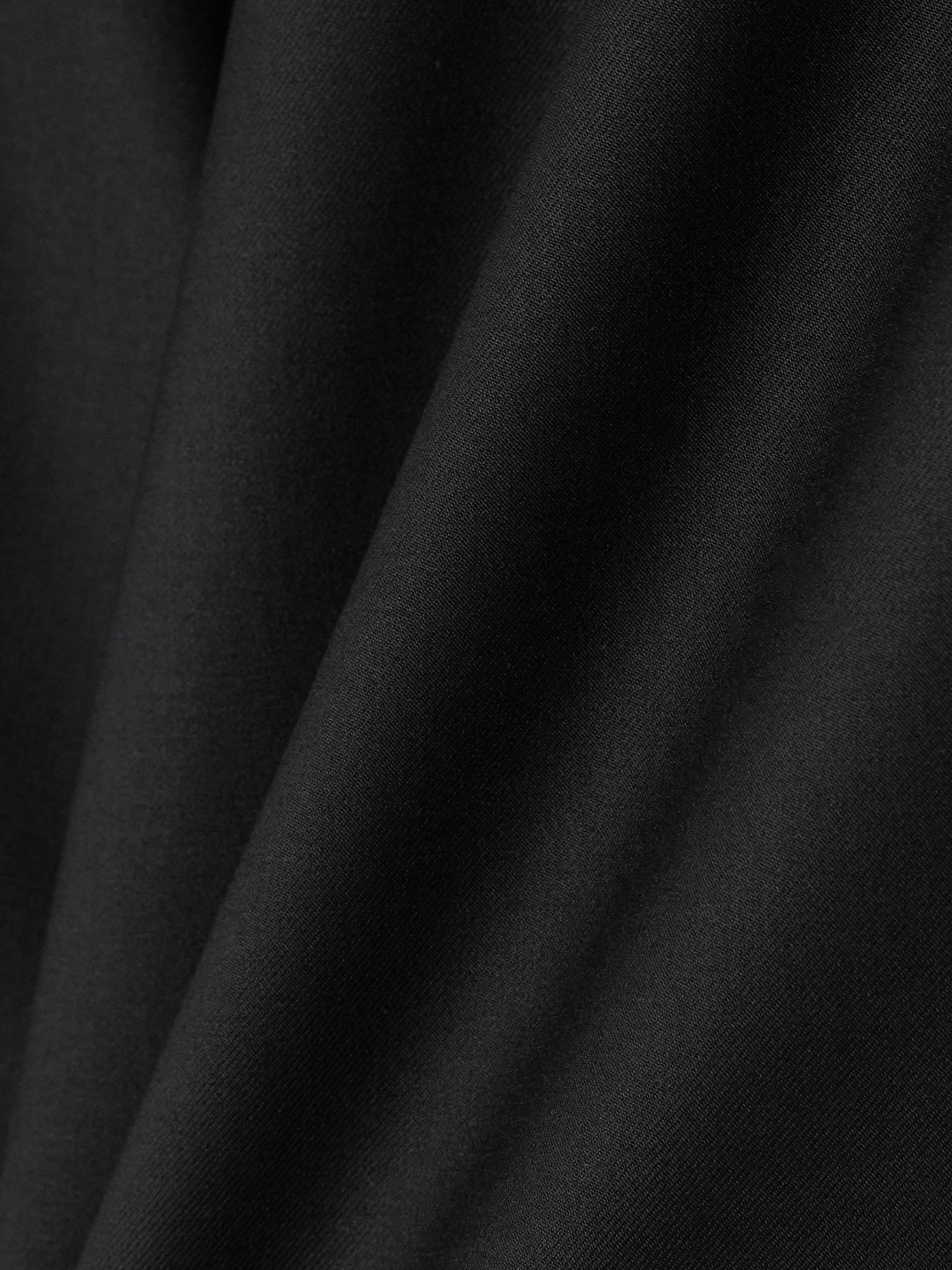 The Row Stanton Wool-twill Wide-leg Shorts In Black