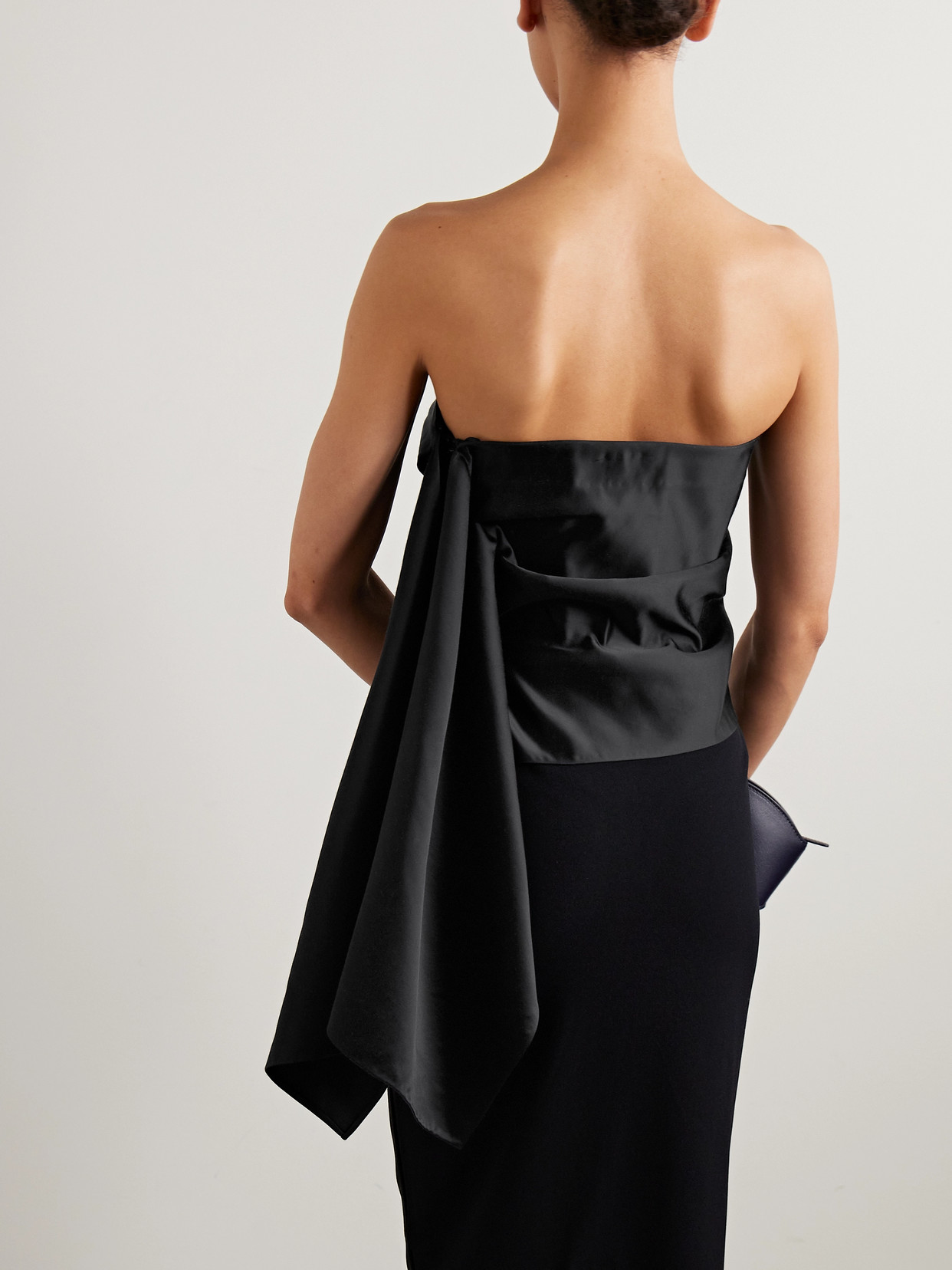 Nana Strapless Draped Top