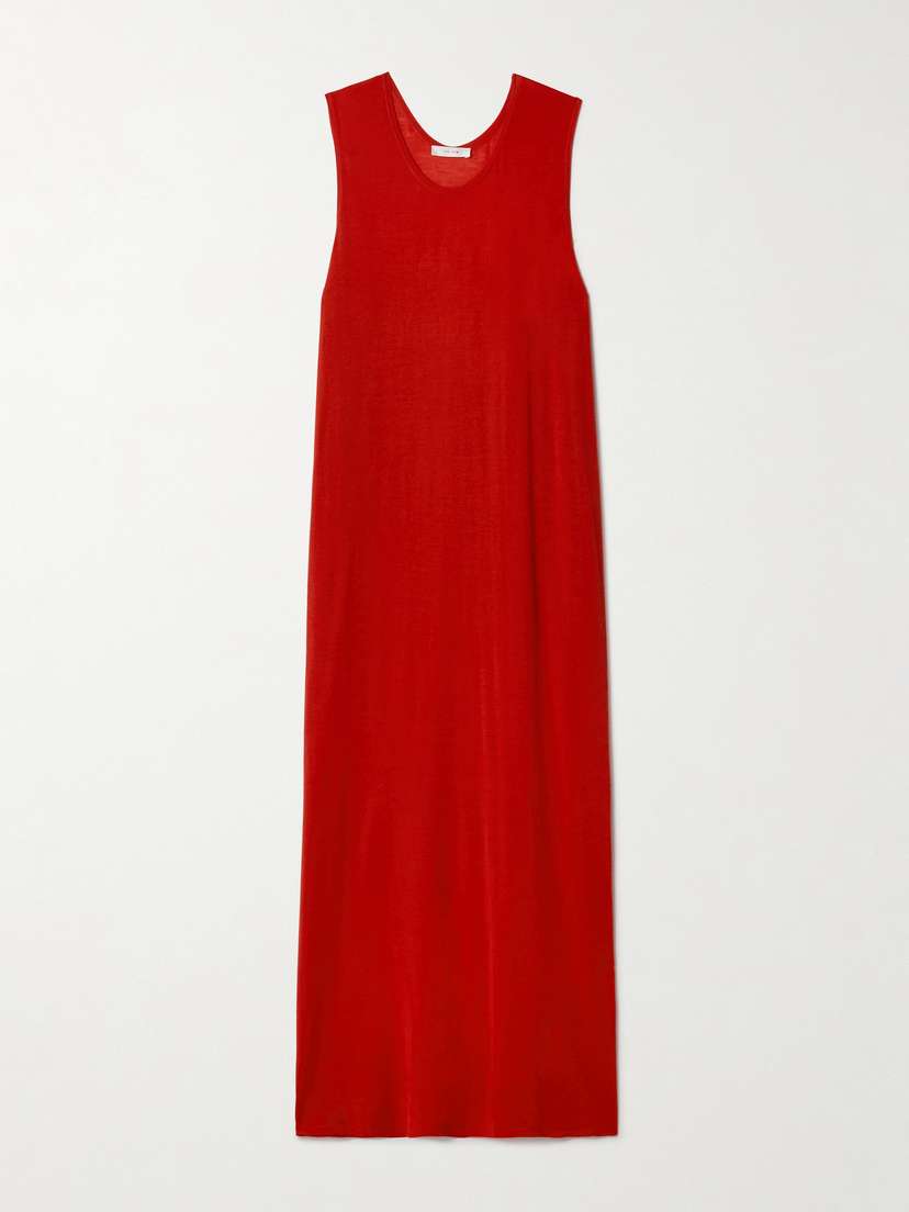 The Row Gianna Cashmere-jersey Midi Dress - x large