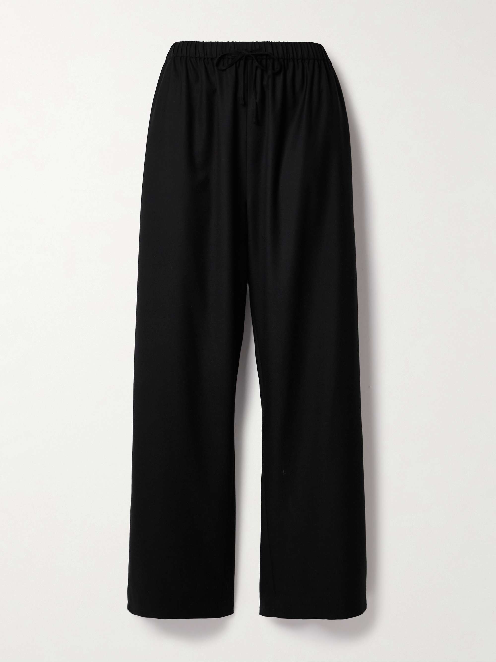 THE ROW Hubert wool-twill wide-leg pants | NET-A-PORTER