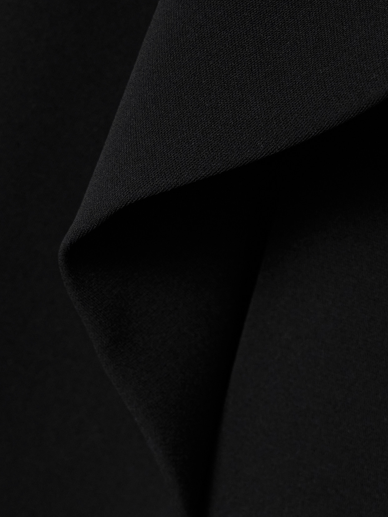 Lea Draped Silk-Crepe Blouse