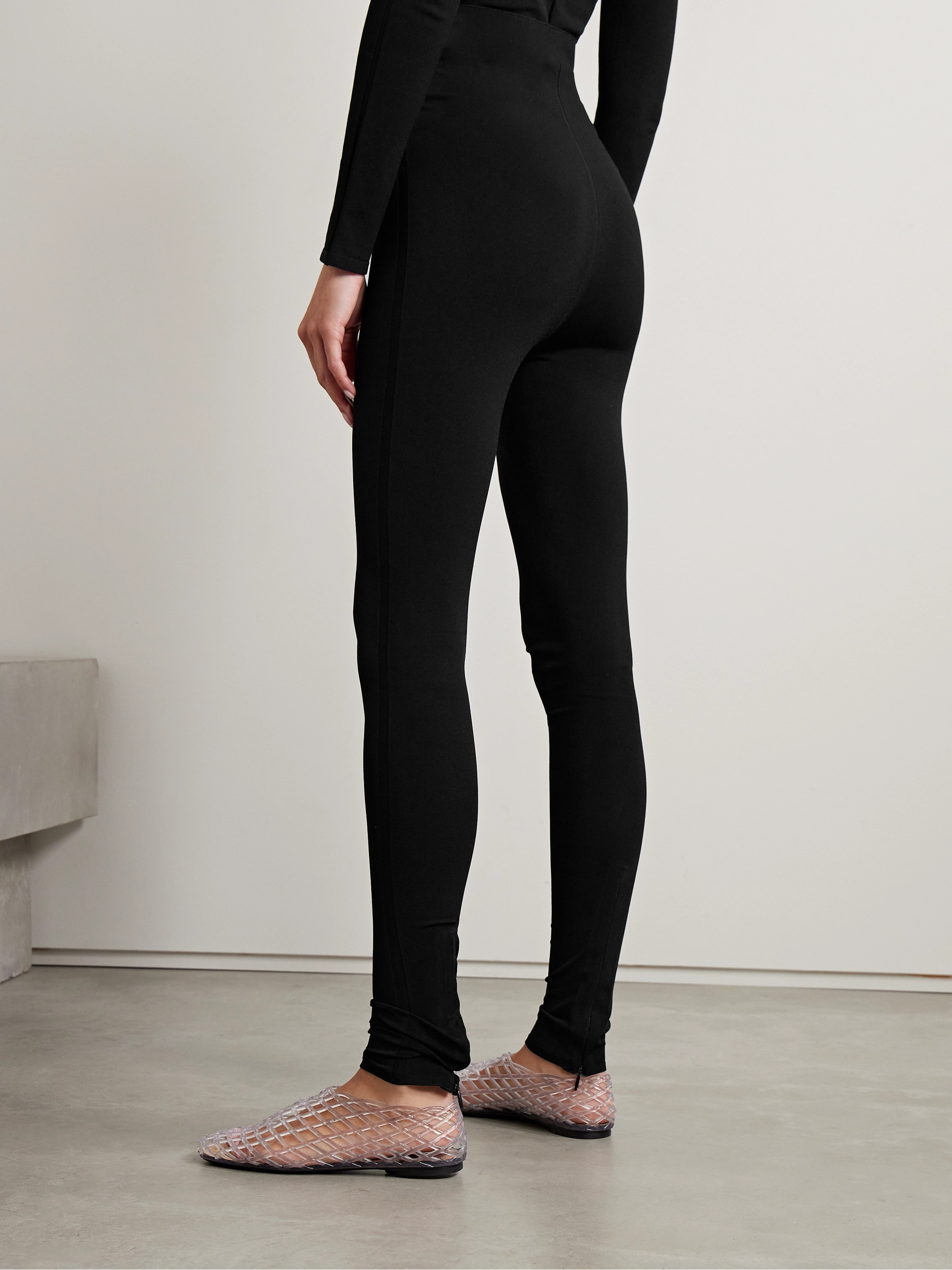 The Row Clizia stretch-jersey leggings