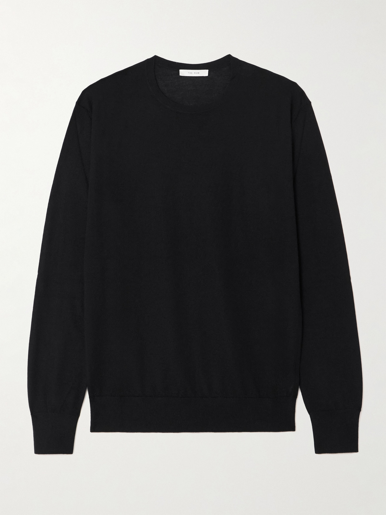 The Row - Glover Cashmere Sweater - Black