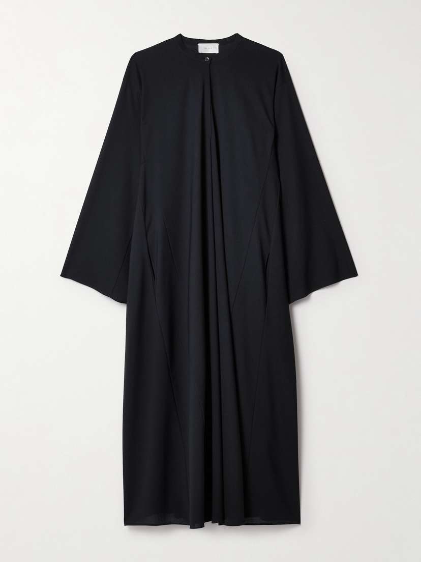 The Row Naira Oversized Wool-crepe Tunic