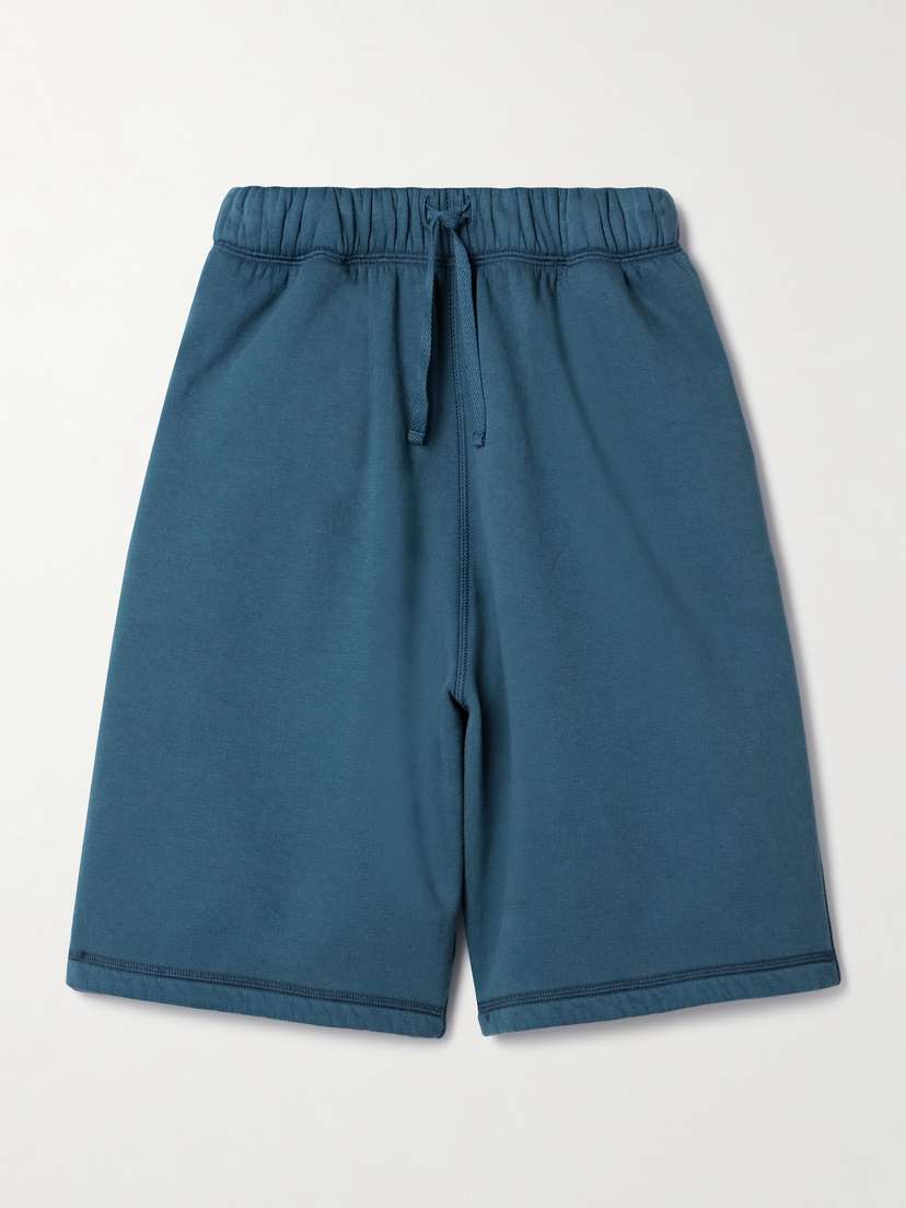 The Row — Stanton cotton-blend jersey shorts