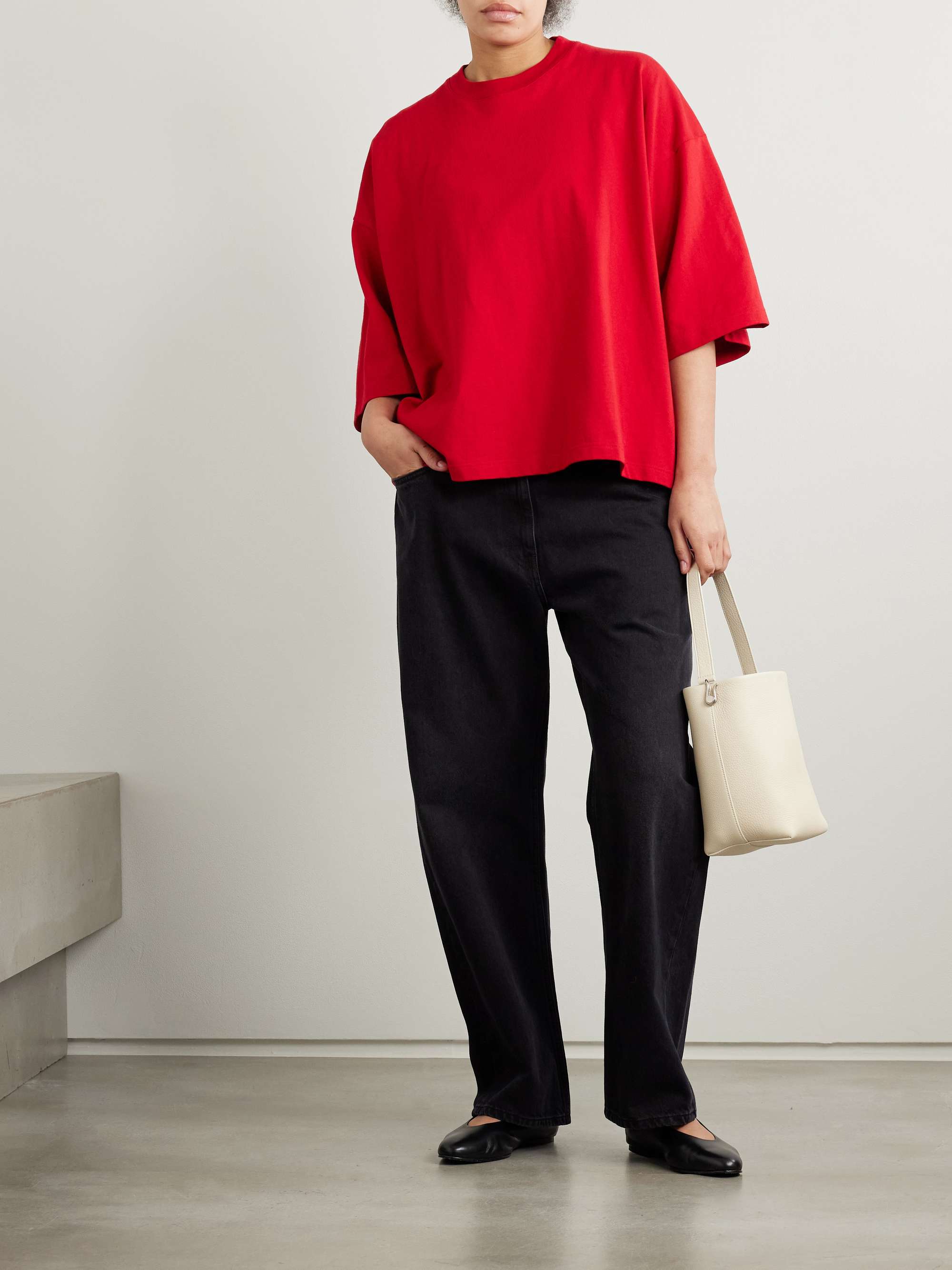 THE ROW Issi oversized cotton-jersey T-shirt | NET-A-PORTER