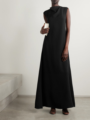 The Row Loic silk-crepe maxi dress