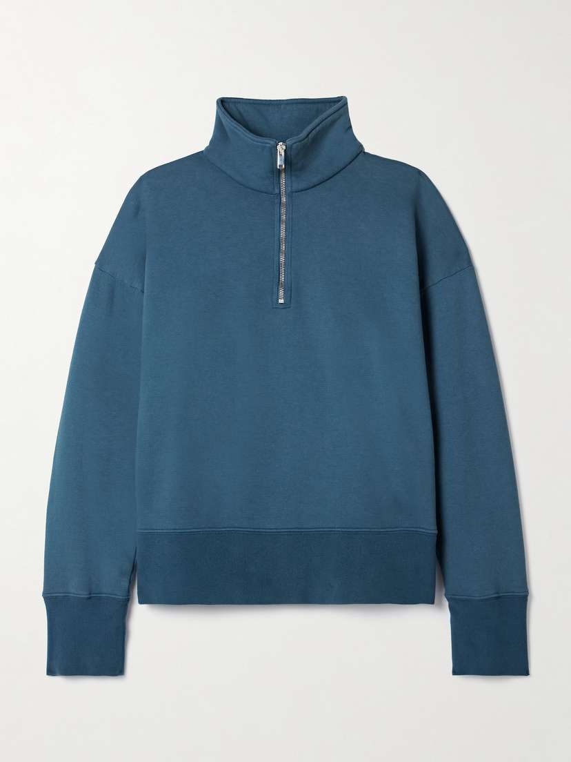 The Row Stanfield Cotton-blend Jersey Sweatshirt - x large