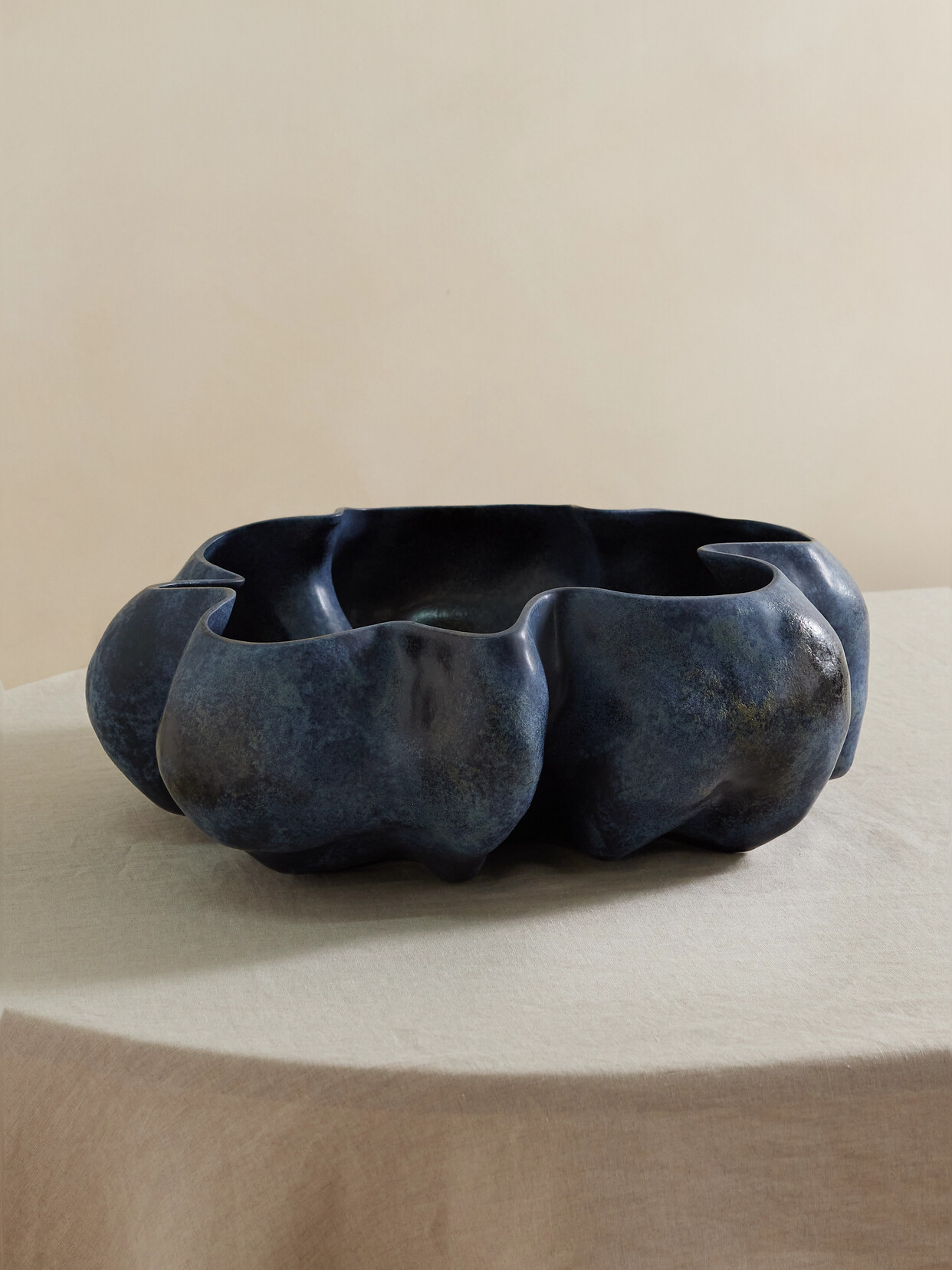 L'Objet - Timna Large Porcelain Bowl - Blue