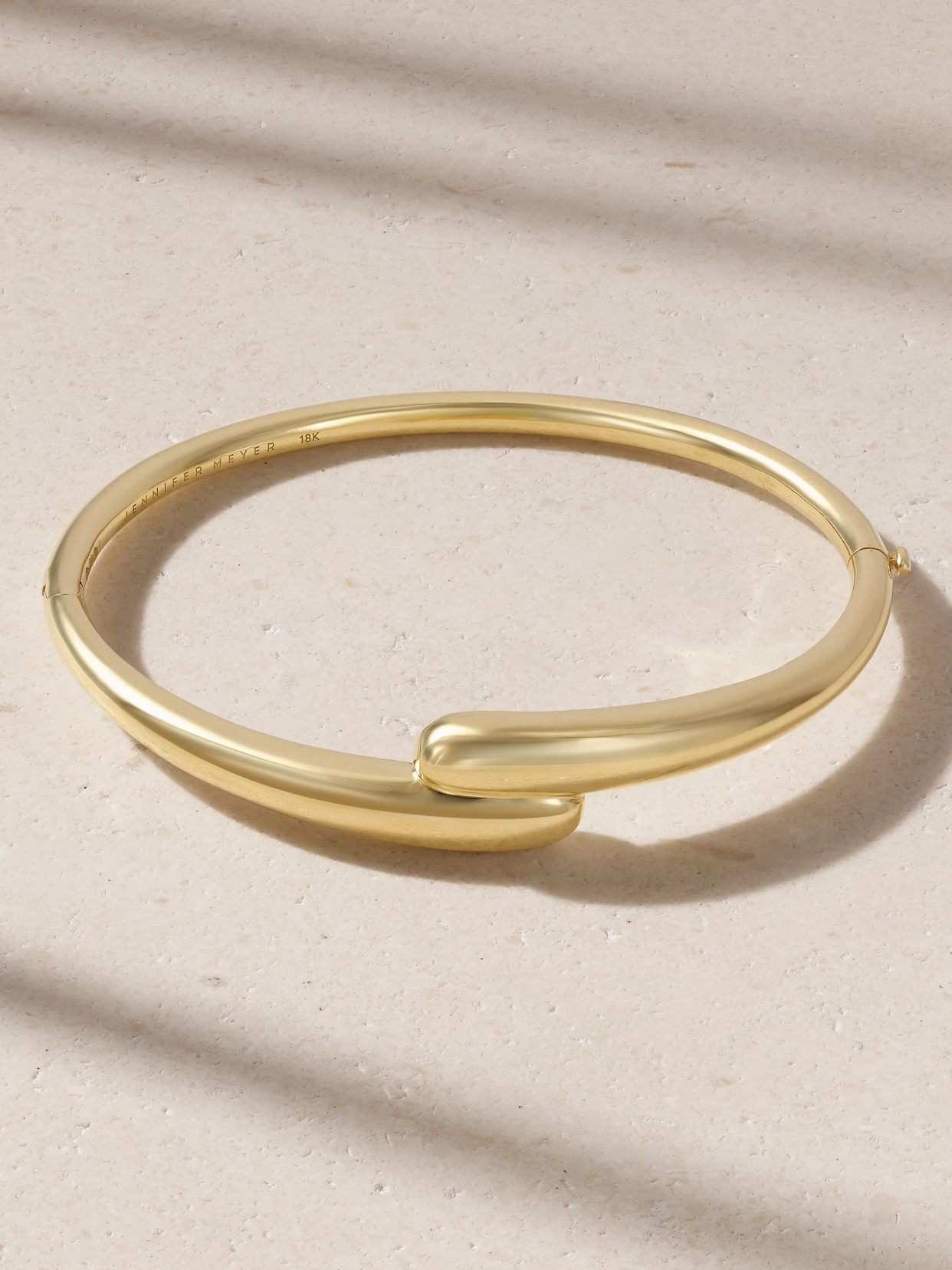 Jennifer Meyer - Double Dome 18-karat Gold Bangle - One size