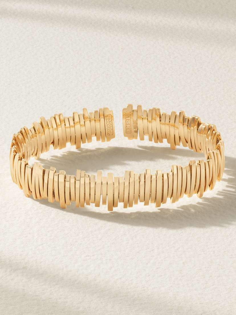 Suzanne Kalan 18-karat Gold Bangle