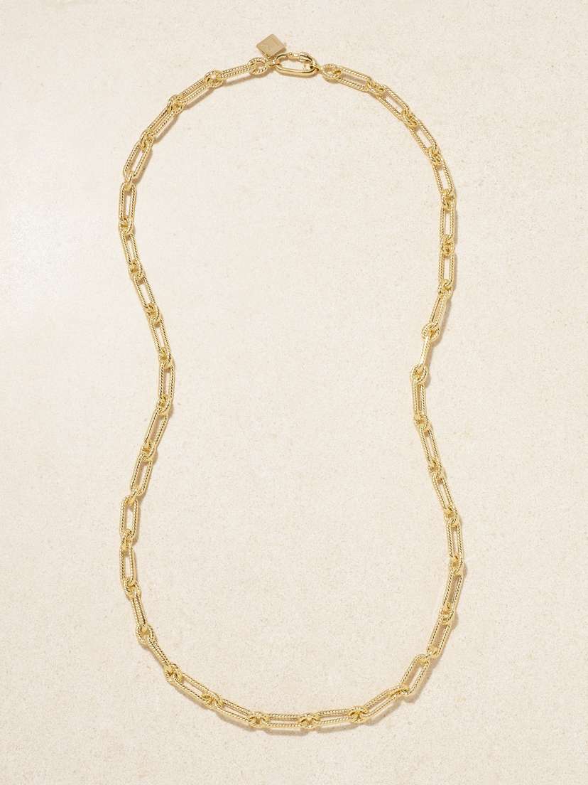 Lauren Rubinski Franca 14-karat Gold Necklace
