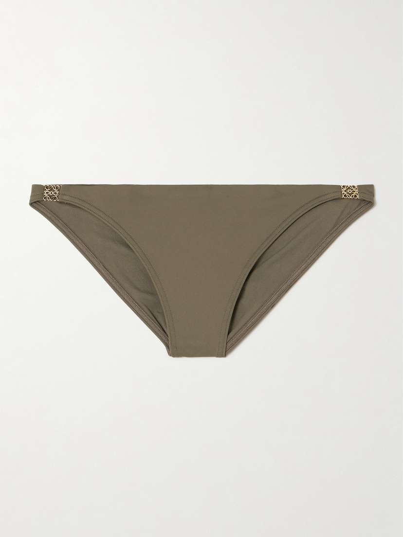 Loewe + Paula's Ibiza Embellished Bikini Briefs