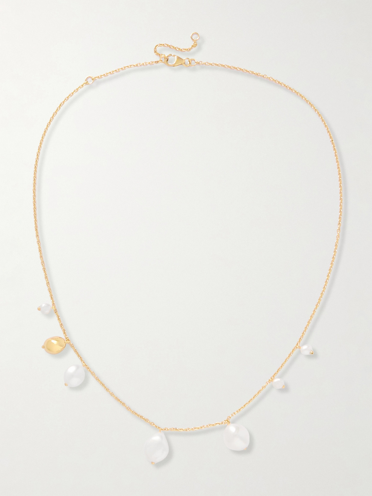 Pacharee Bell Gold-plated Pearl Necklace