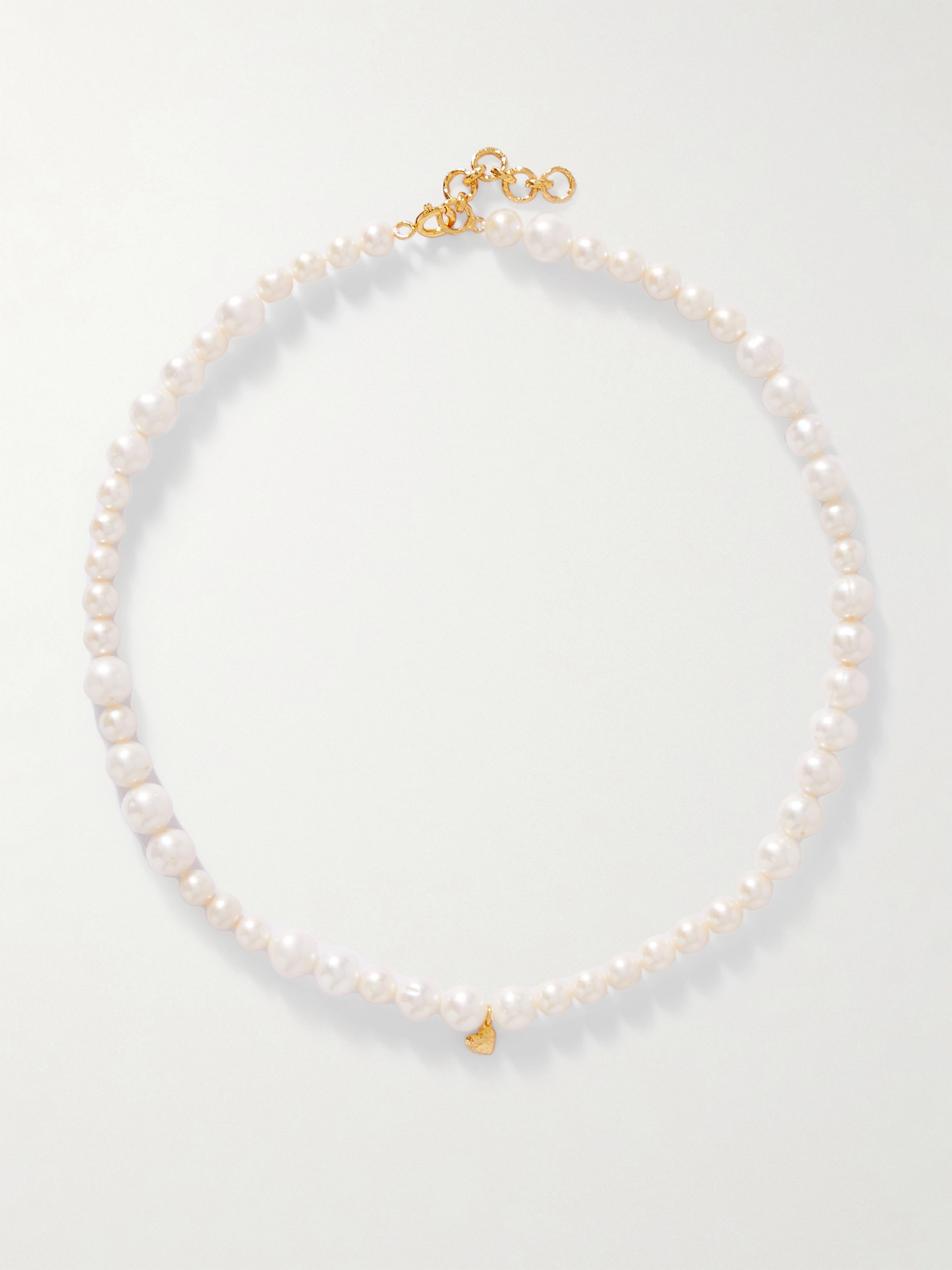 Pacharee Valentine Gold-plated Pearl Necklace