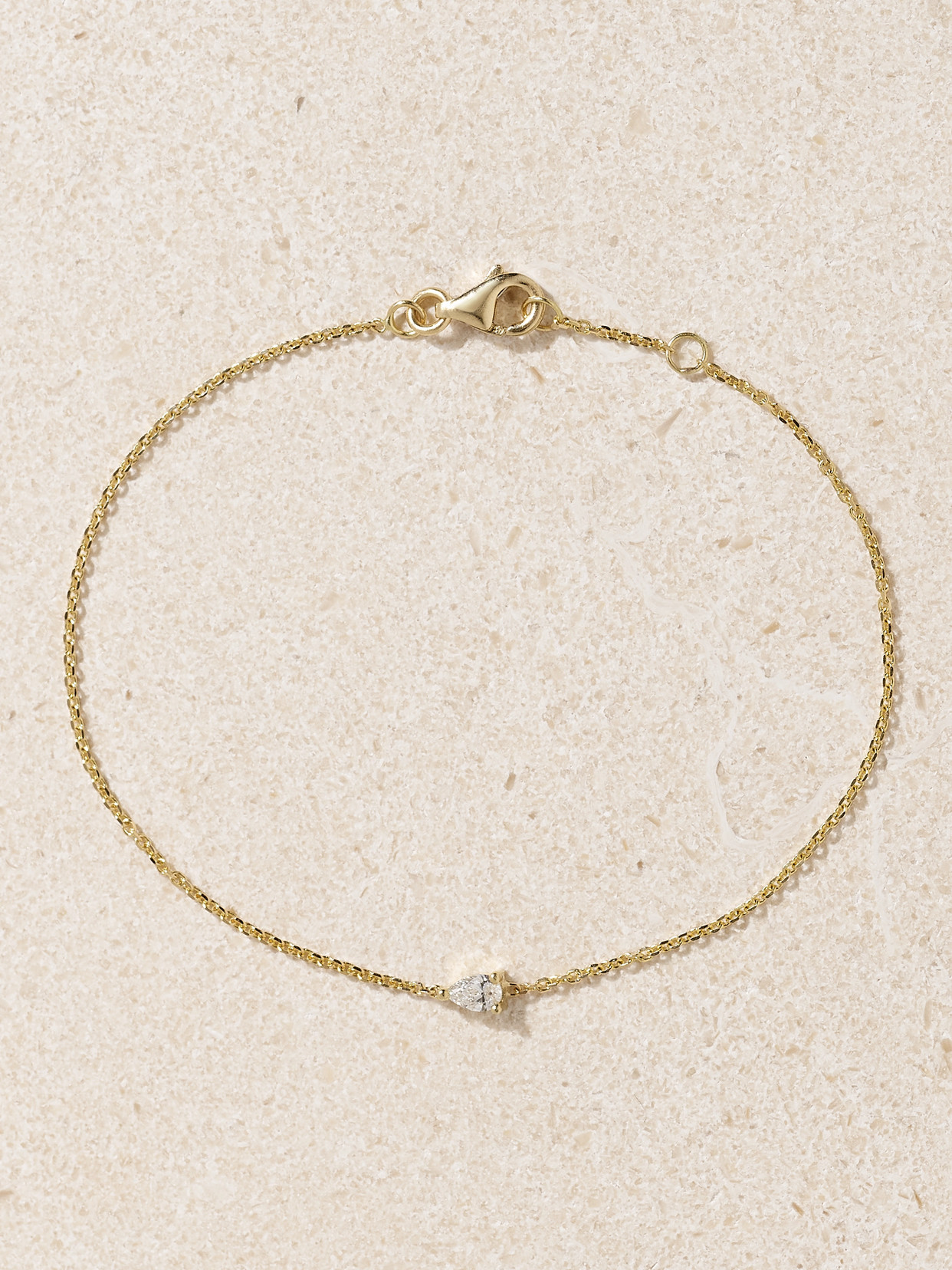 Kimai 18-karat Recycled Gold Laboratory-grown Diamond Bracelet