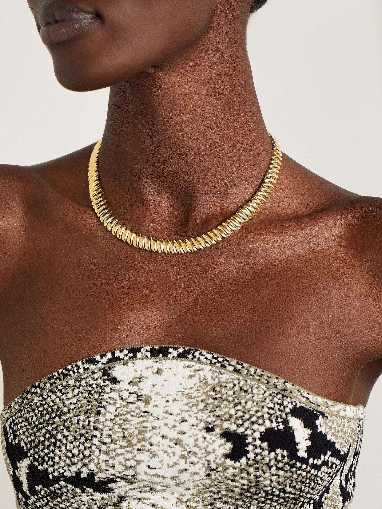 Anita Ko Zoe 18-karat Gold Choker In Gold