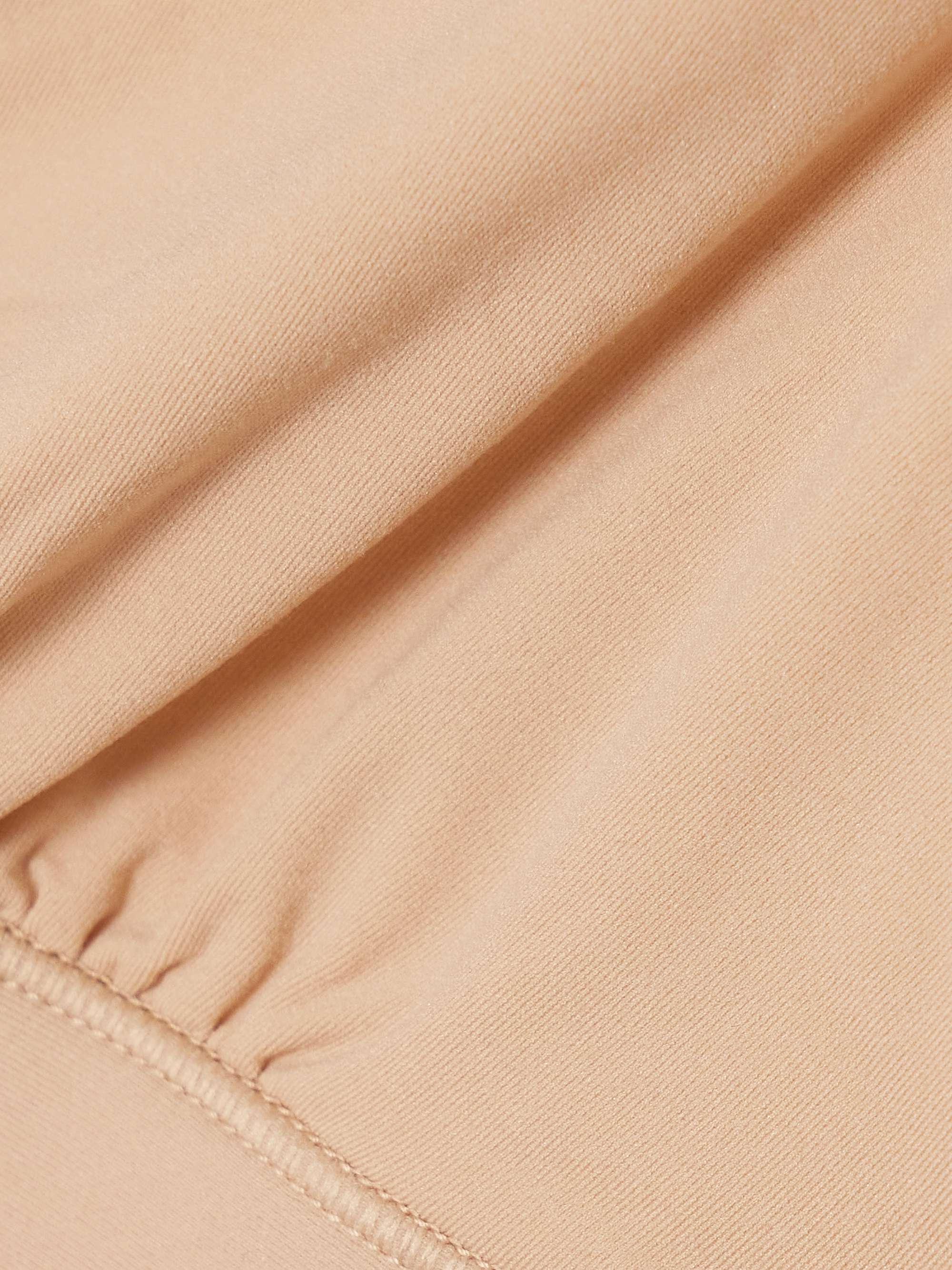 SKIMS Fits Everybody wrap-effect triangle bralette - Oxide