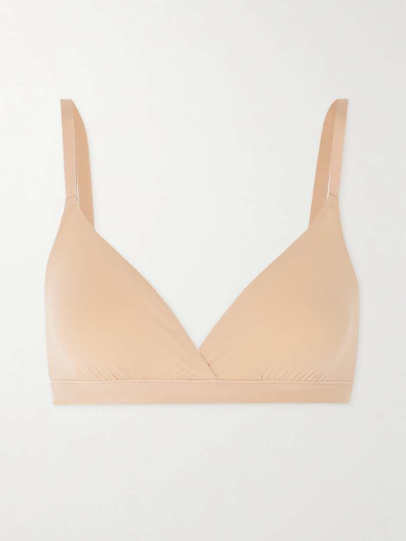 Skims Fits Everybody Crossover Bralette - Clay