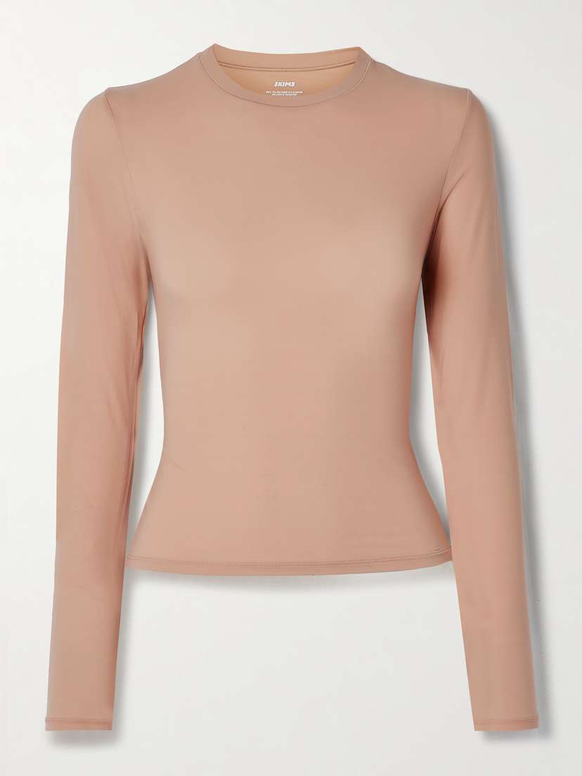 Skims Fits Everybody T-shirt - Clay