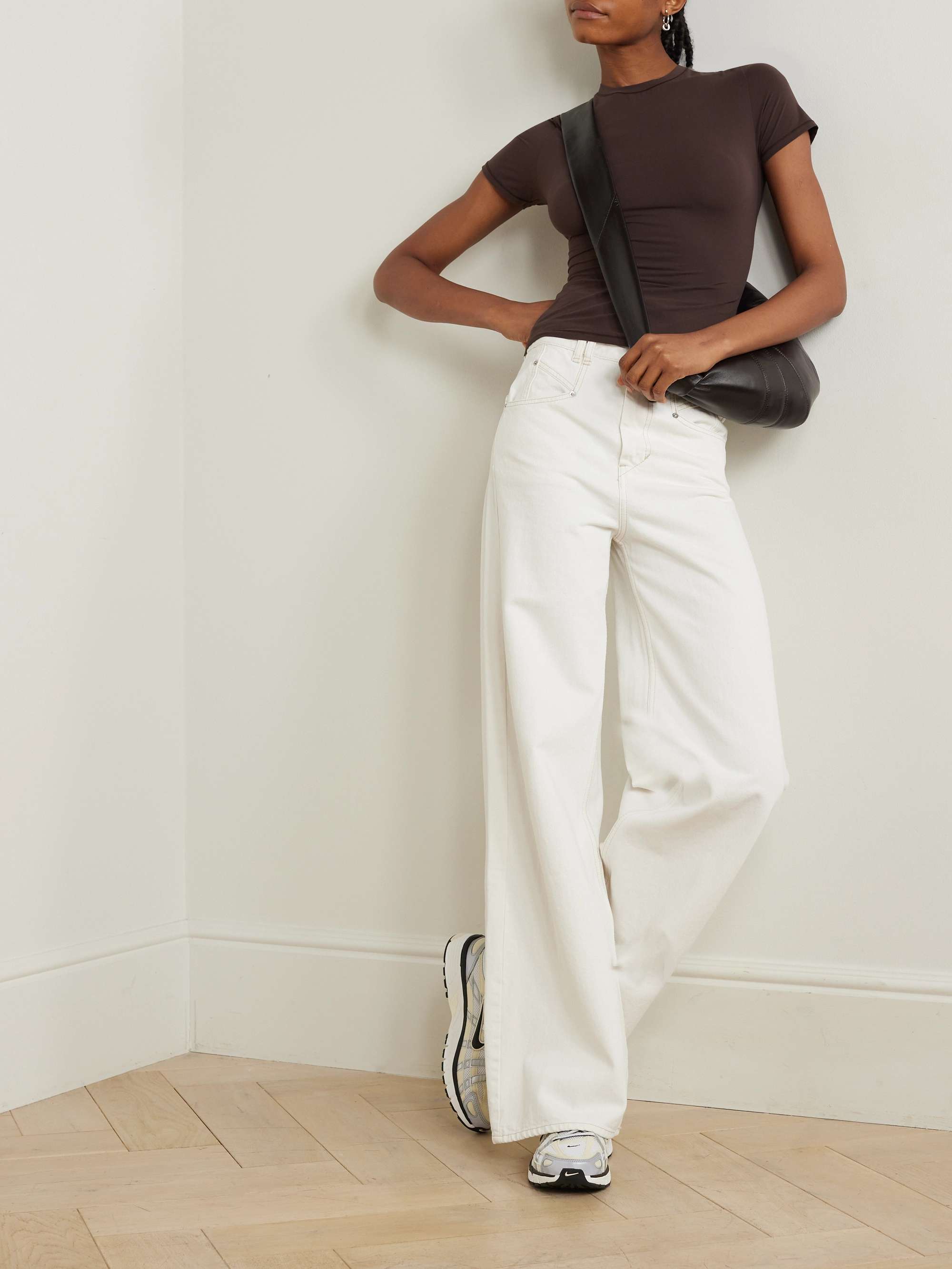 SKIMS Fits Everybody Tshirt Espresso NETAPORTER