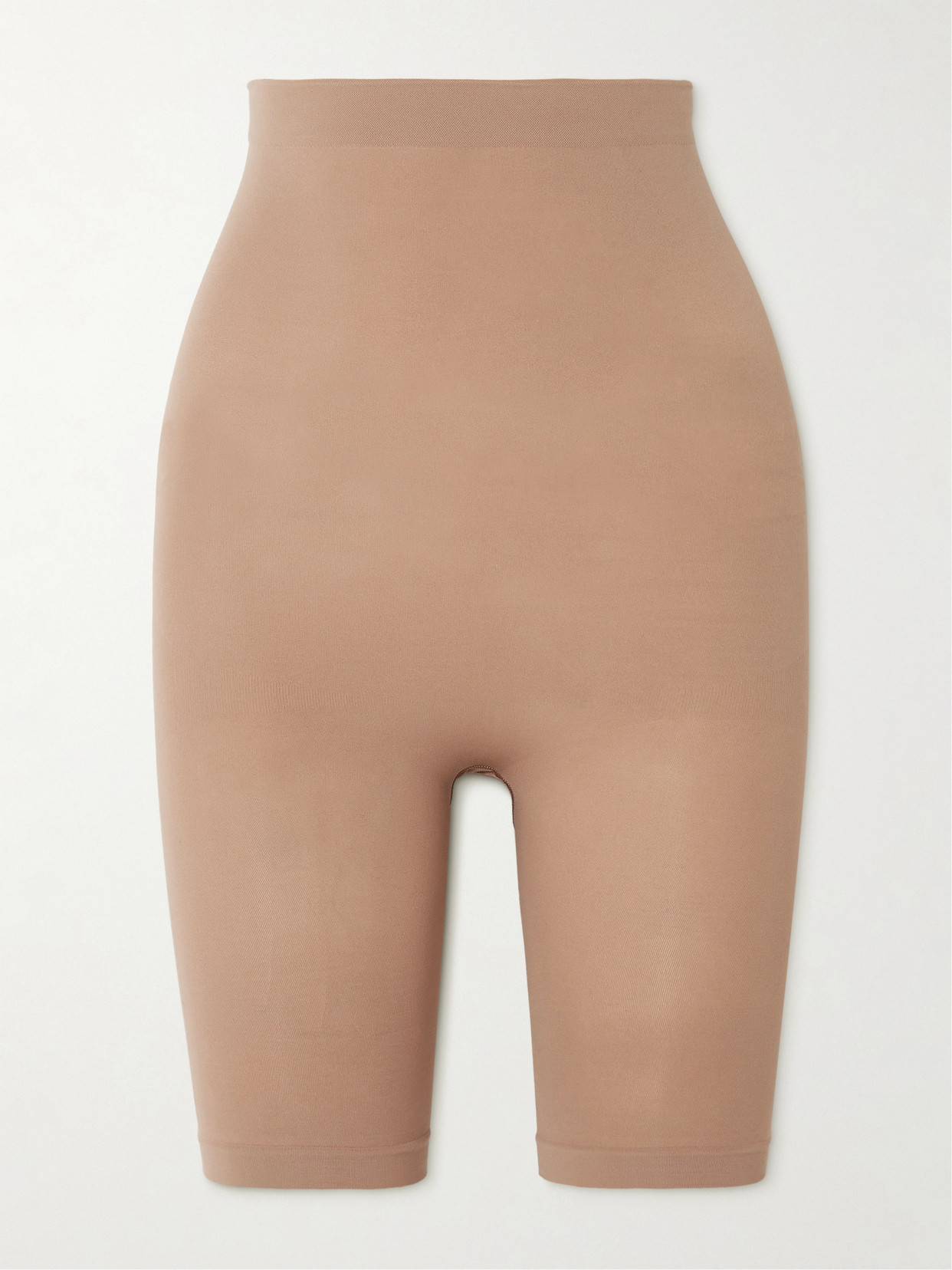 Skims Seamless High-waisted Above The Knee Short In Neutrals