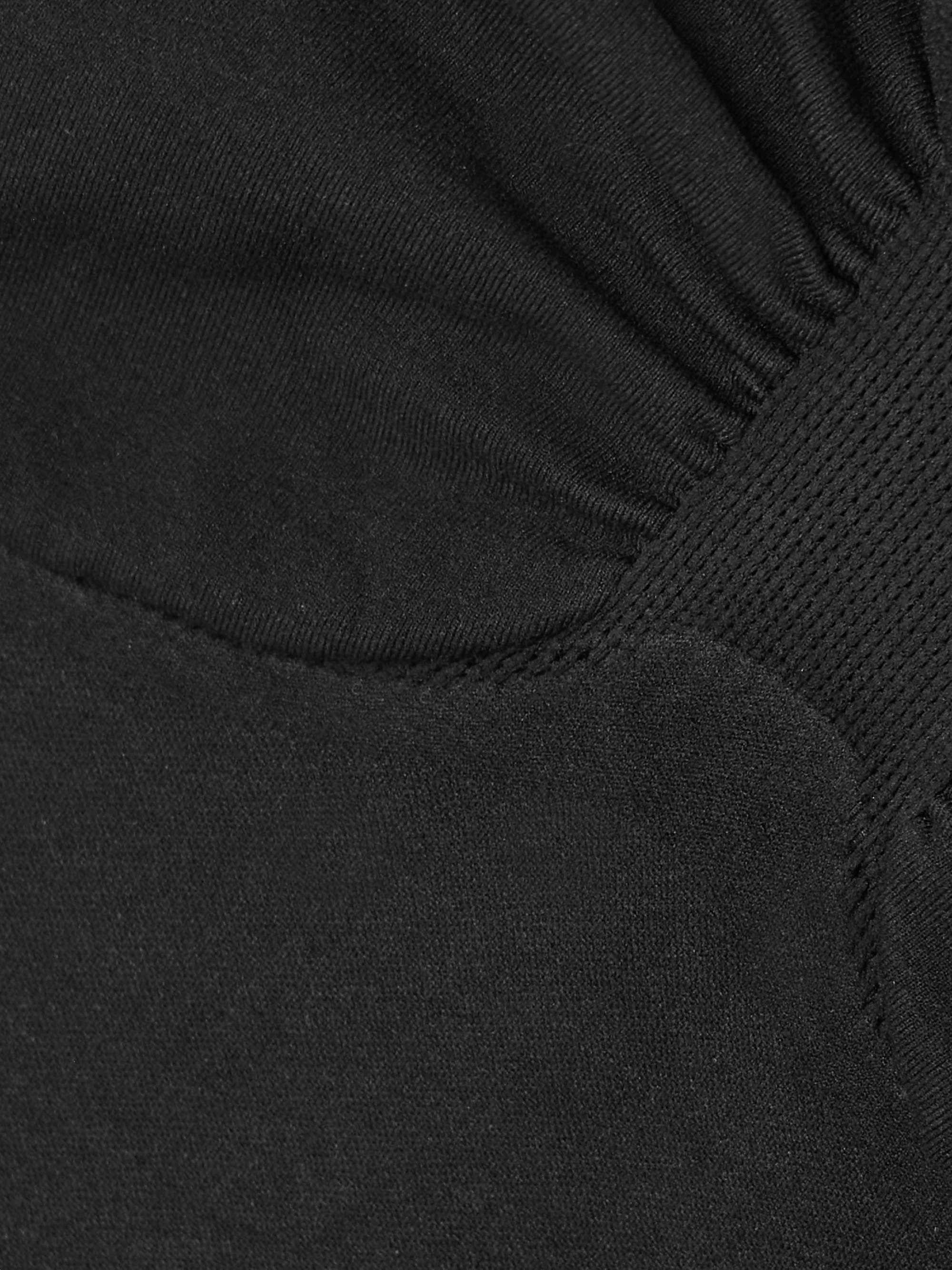 SKIMS Seamless Sculpt Mid Thigh Bodysuit Onyx NETAPORTER