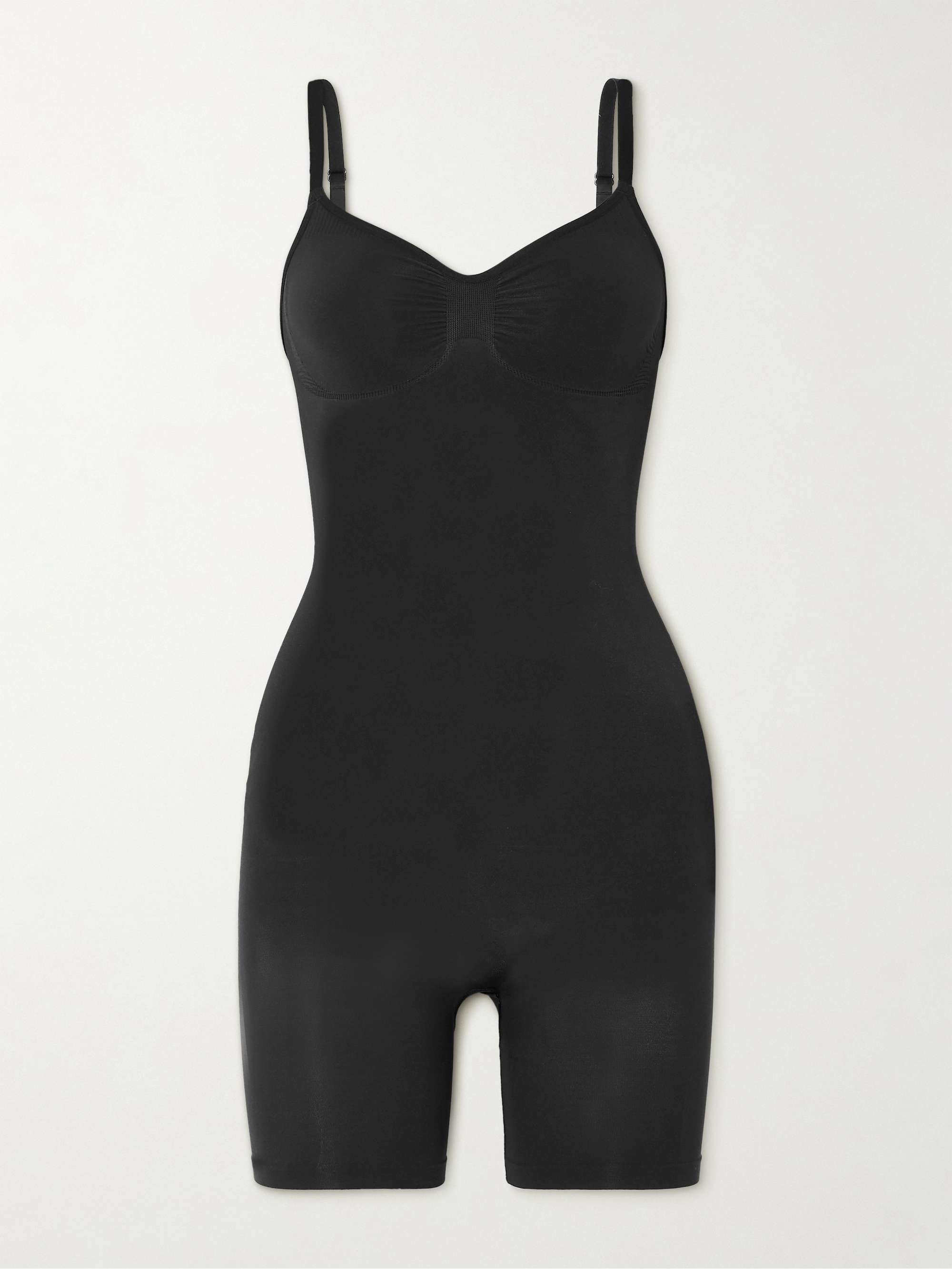 Ari Mid Thigh Bodysuit (gray)