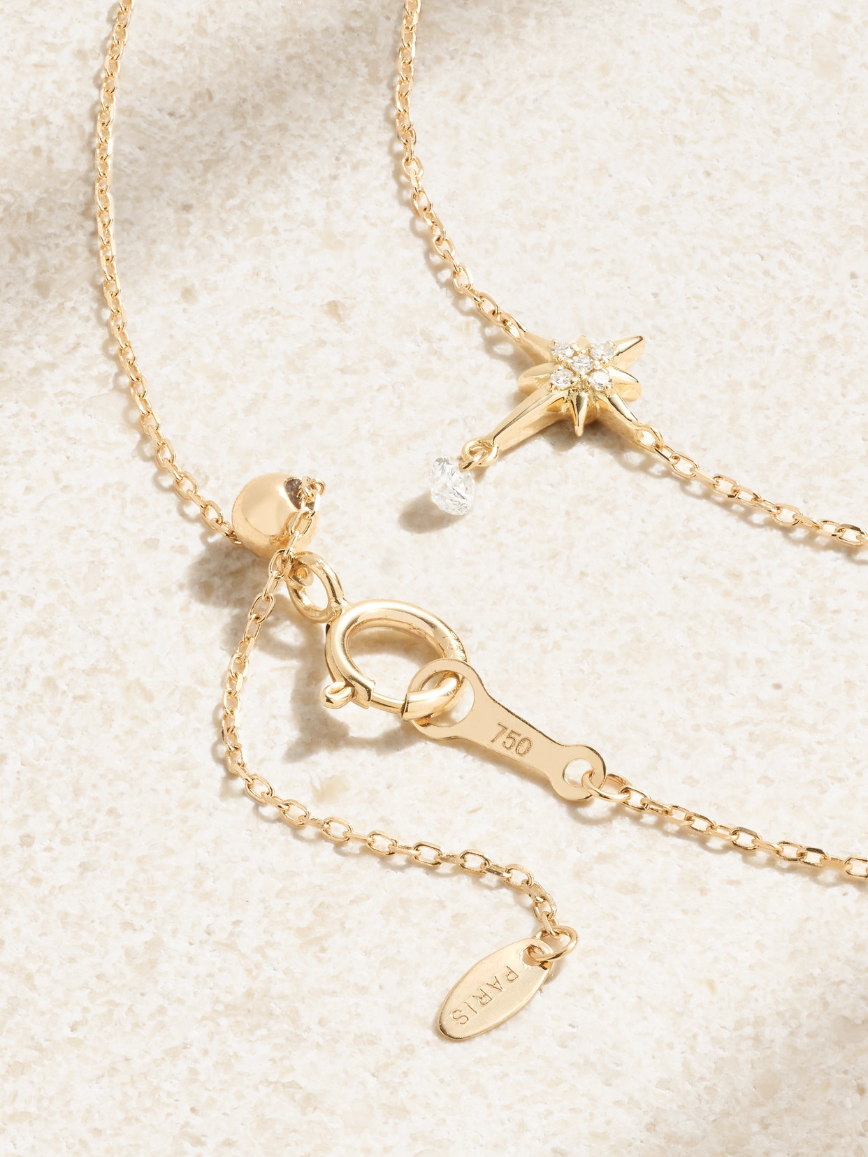 Persée Séléné 18-karat Gold Diamond Bracelet In Gold