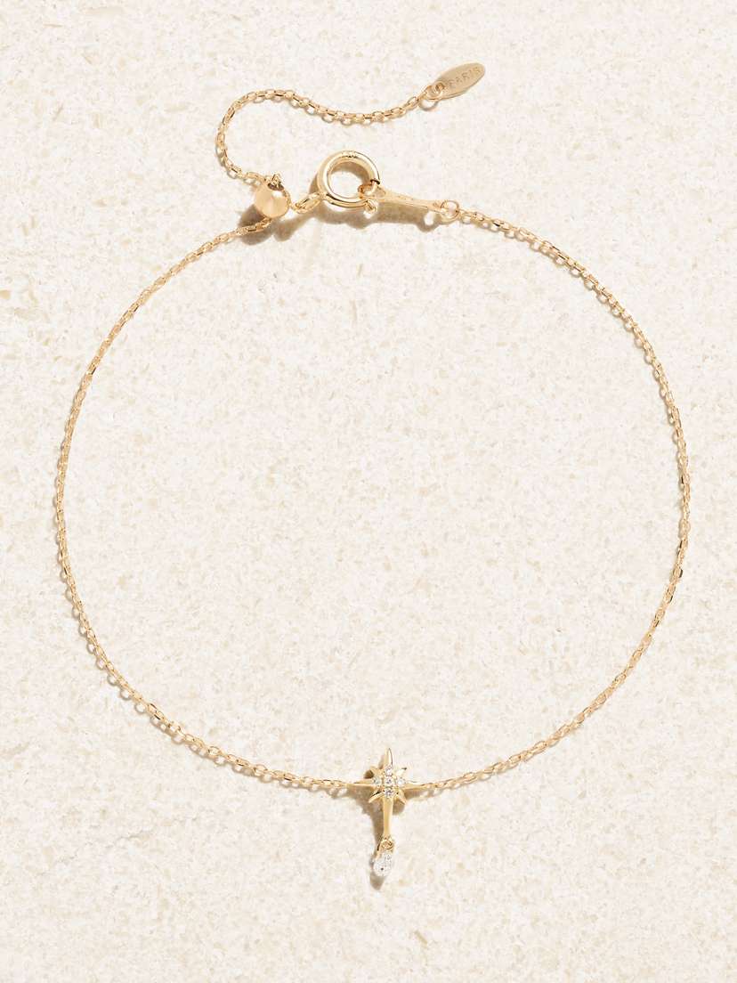 Persée Séléné 18-karat Gold Diamond Bracelet
