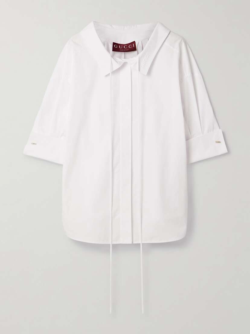 Gucci Oversized Cotton-poplin Shirt