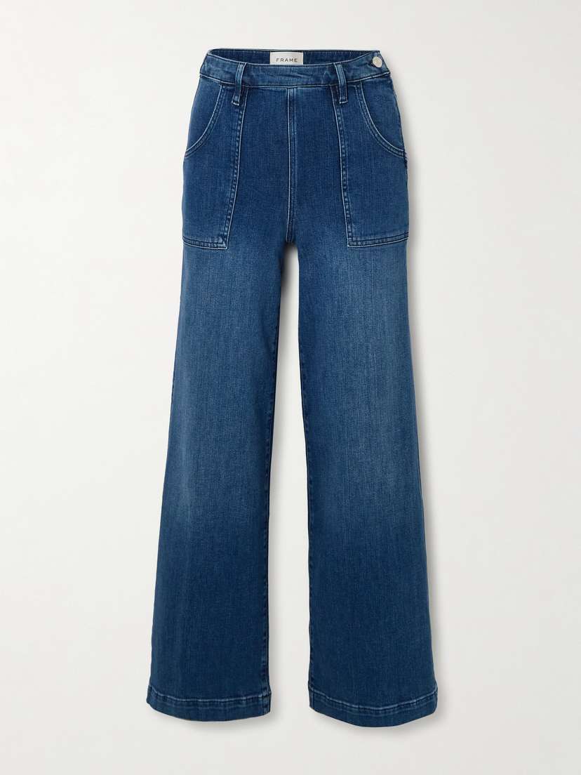 Frame Francoise High-rise Wide-leg Jeans