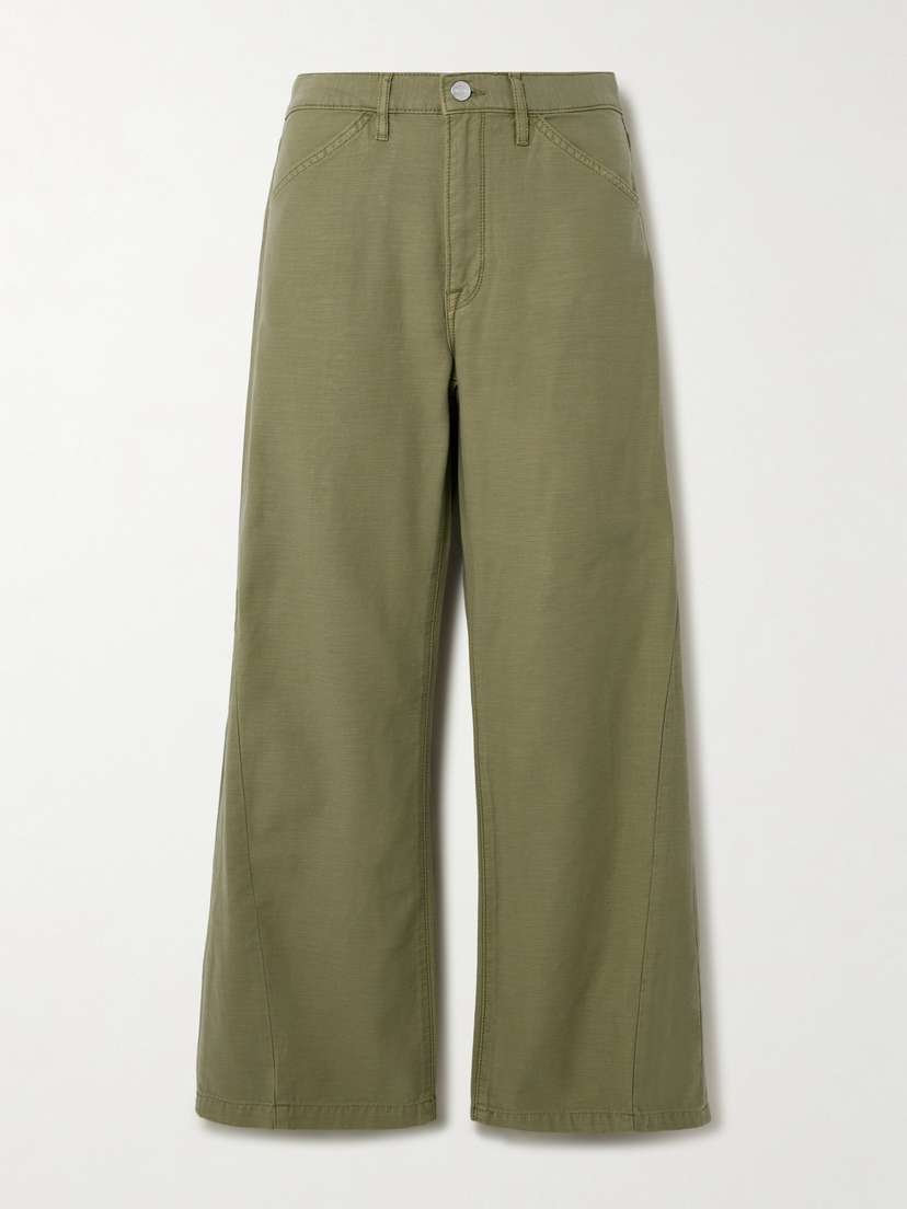 Frame Le Baggy Palazzo Mid-rise Straight-leg Jeans