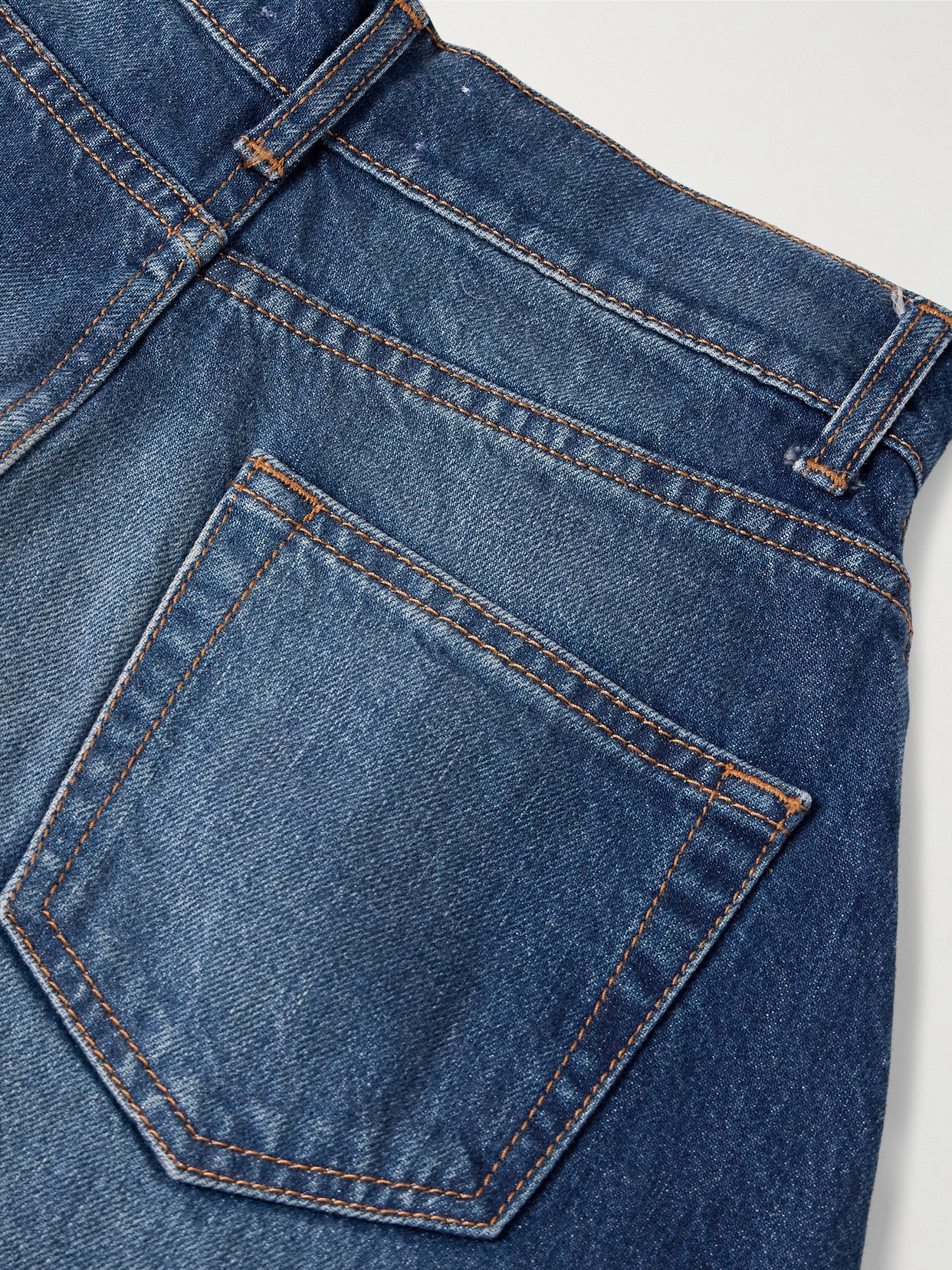 MONOT HIGH-RISE BARREL-LEG JEANS