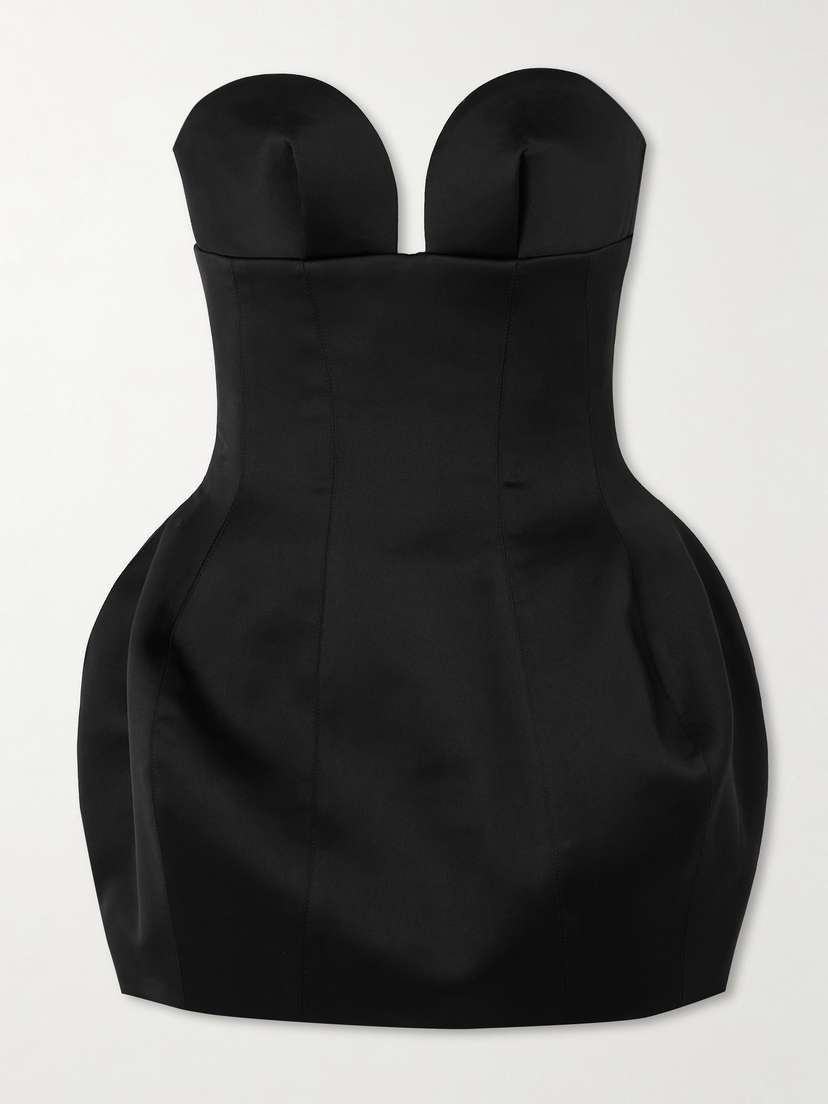 Mônot Satin Mini Dress