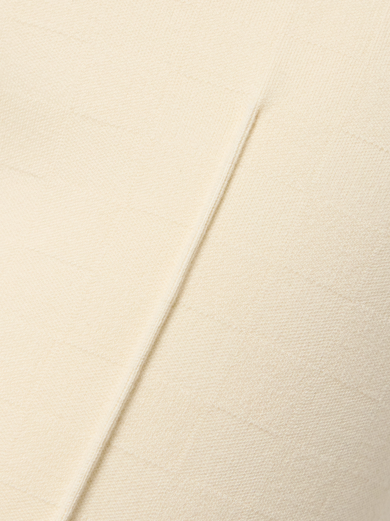 High Sport Kick Cropped Jacquard-knit Stretch-cotton Flared Pants In Off-white