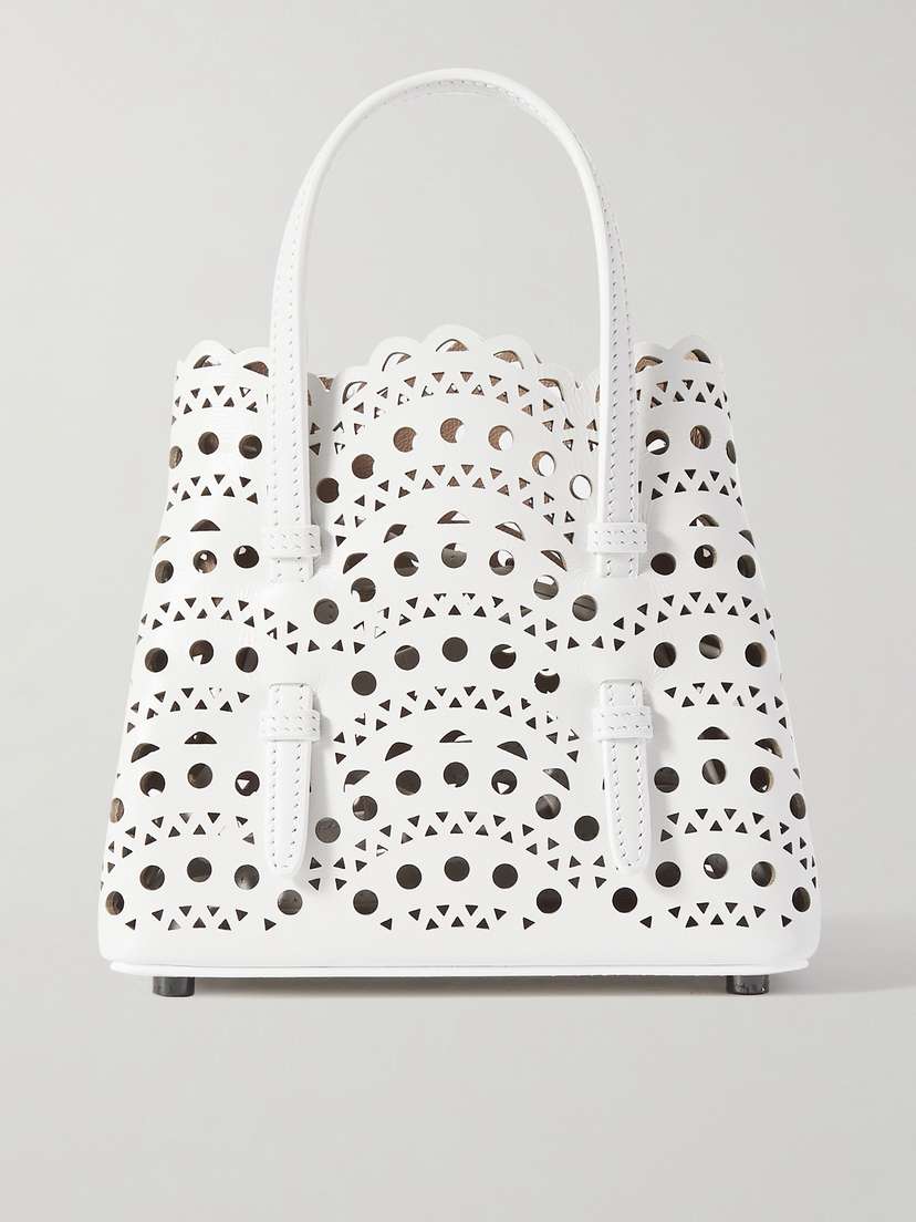 Alaïa Mina 16 Leather Tote