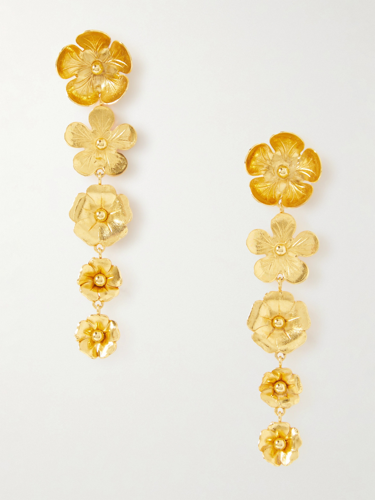 Jennifer Behr - Reign Gold-tone Earrings - One size